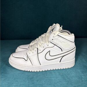 Size 6 - Women’s Nike Air Jordan 1 Mid Iridescent shoes
